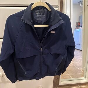 Figs Navy Blue Scrub Jacket